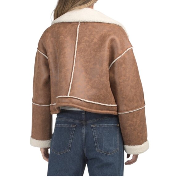 BLANK NYC Brown Steady Habits Jacket - Picture 2 of 2